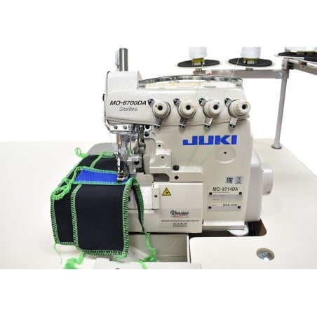 JUKI MO-6714DA-4 Thread with small (60cm) table-top semi-dry premium industrial overlock